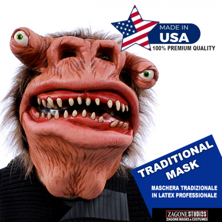 CUDDLES THE MONSTER - Maschera professionale in latex \\"TRADITIONAL MASK\\"