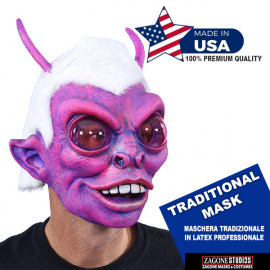 FRIENDLY SPACE INVADER - Maschera professionale in latex \\"TRADITIONAL MASK\\"