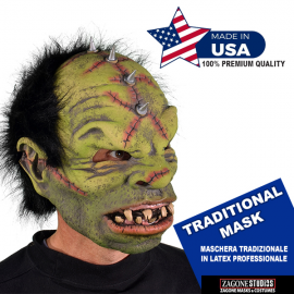ORC THE OGRE - Maschera professionale in latex \\"TRADITIONAL MASK\\"