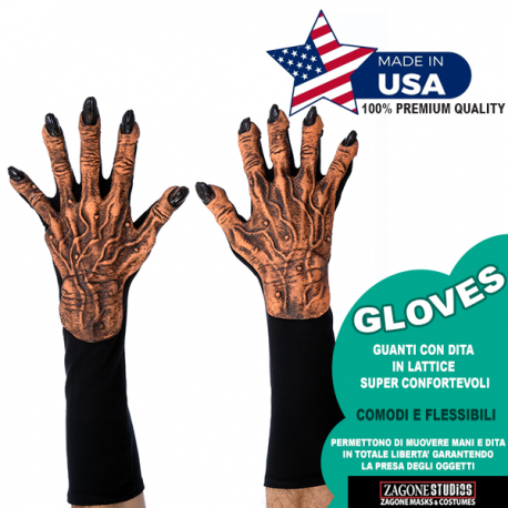 ZOMBIE \\"A\\" GLOVES - Guanti professionali in latex