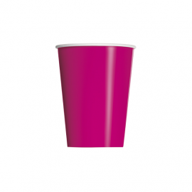 BICCHIERI FUCSIA 10 pz. cc 250