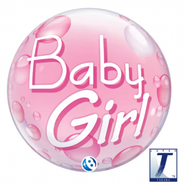 PALLONCINO BUBBLE BABY GIRL ø 56cm