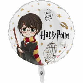 PALLONCINO HARRY POTTER \\"I LOVE MAGIC\\" FOIL STANDARD ø 43cm.