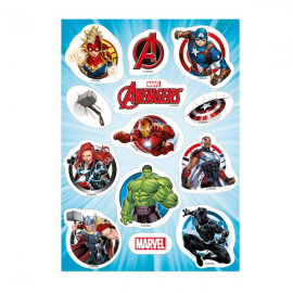 MINI CIALDE "CUT-OUTS" AVENGERS - 13 disegni