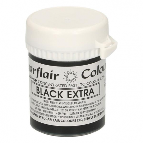 COLORANTE EXTRA CONCENTRATO NERO SUGARFLAIR 42g