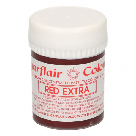 COLORANTE EXTRA CONCENTRATO ROSSO SUGARFLAIR 42g