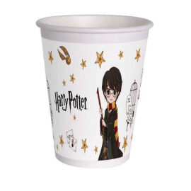 BICCHIERI HARRY POTTER \\"I LOVE MAGIC\\" 266ml PZ.8