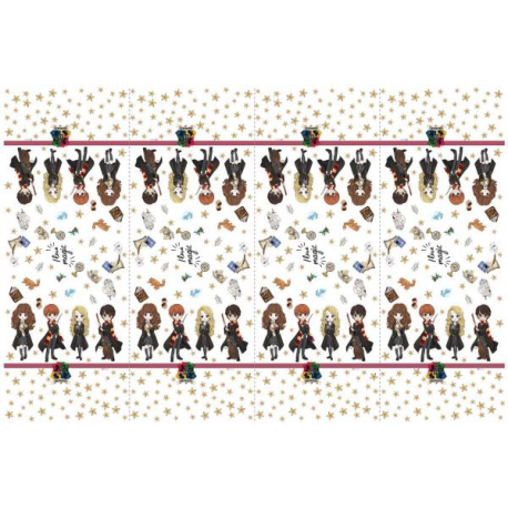 TOVAGLIA HARRY POTTER \\"I LOVE MAGIC\\" IN PLASTICA 137 x 213cm