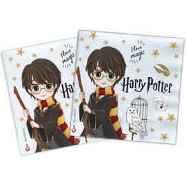 TOVAGLIOLI HARRY POTTER \\"I LOVE MAGIC\\" 2 VELI 33x33 PZ.20