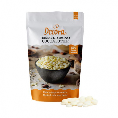 BURRO DI CACAO IN GOCCE 100% 160g