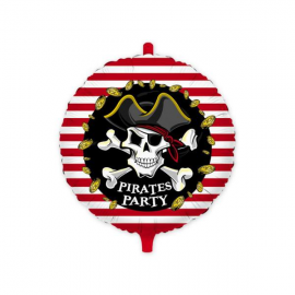 PALLONCINO PALLONE PIRATI - FOIL STANDARD ø45cm