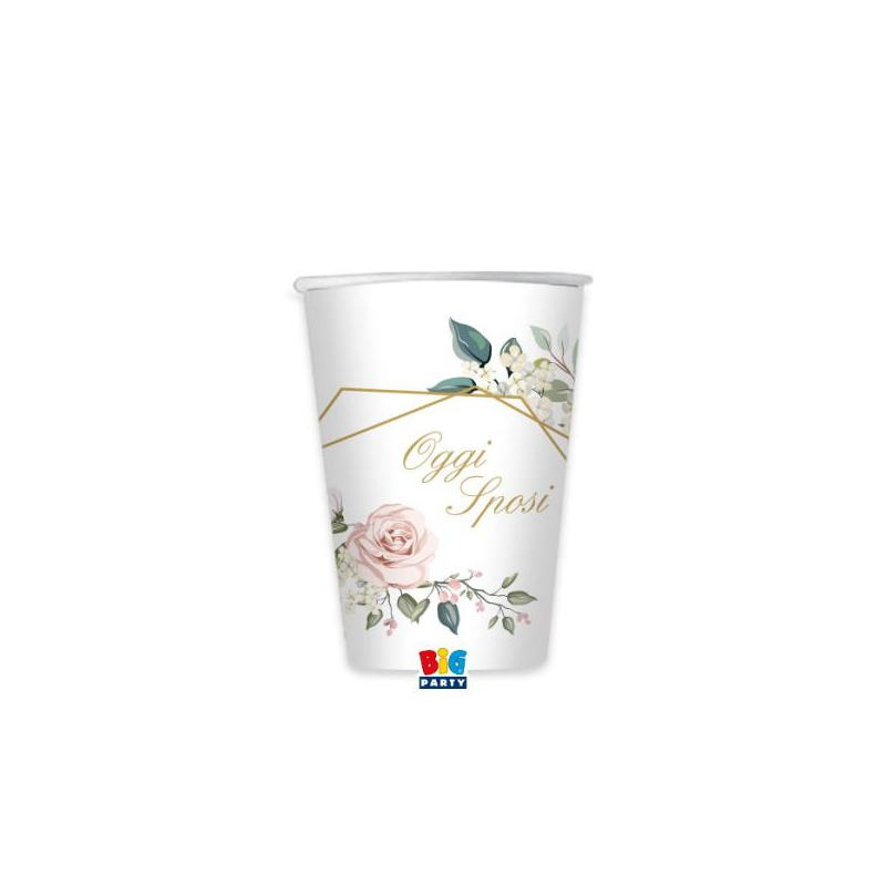 Kit 6 pz. Segna libro con saponetta a forma di fiore "Linea Barcellona