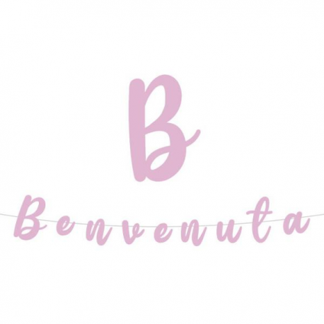 FESTONE SCRITTA BENVENUTA 300cm