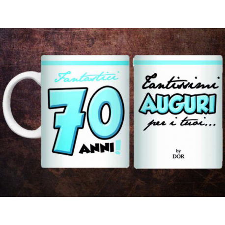 TAZZA 70 ANNI