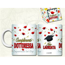 TAZZA LAUREA DOTTORESSA