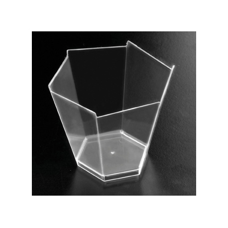 COPPETTE \\"GARDENIA\\" TRASPARENTI 90cc. - PZ.25