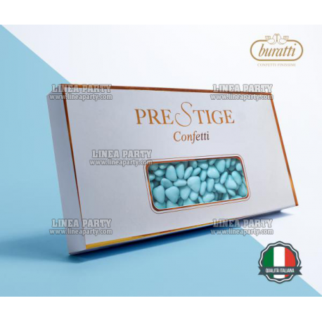 CONFETTI CUORIANDOLI AL CIOCCOLATO AZZURRI KG.1 - Prestige