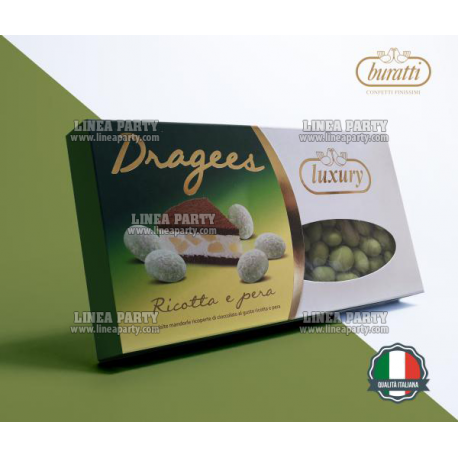 CONFETTI DRAGEES TARTUFATI RICOTTA E PERA GR.500 - Prestige