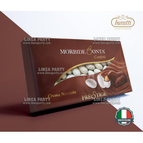 CONFETTI TENEREZZE ALLA CREMA DI NOCCIOLA GR.500 - Prestige
