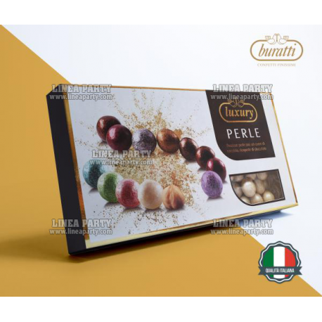 PERLE ALLA NOCCIOLA AL CIOCCOLATO BIANCHE GR.500 - Prestige