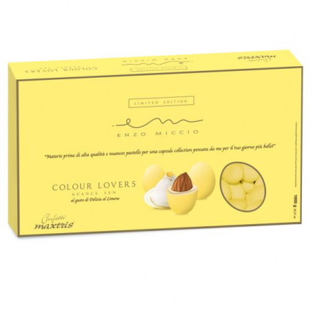 CONFETTI TENEREZZE \\"ENZO MICCIO\\" NUANCE GIALLO KG.1 - Maxtris