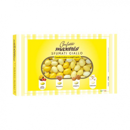 CONFETTI TENEREZZE SFUMATI GIALLI KG.1 - Maxtris