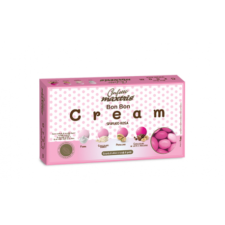 CONFETTI TENEREZZE BON BON CREAM MIX ROSA GR.900 - Maxtris