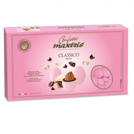 CONFETTI TENEREZZE CIOCCOLATO ROSA KG.1 - Maxtris
