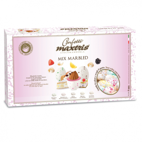 CONFETTI TENEREZZE MIX MARMORIZZATI KG.1 - Maxtris