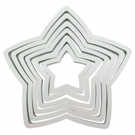 SET 6 PZ. TAGLIAPASTA PME STELLE
