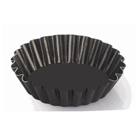 FORMINA CROSTATINA F. RIALZATO cm 10x2,3 - Antiaderente fondo liscio
