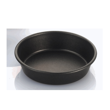 FORMINA TONDA LISCIA CON BORDO cm 8x2 - Antiaderente