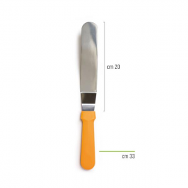 SPATOLA ANGOLARE in acciaio inox 33cm (lama 20 cm)