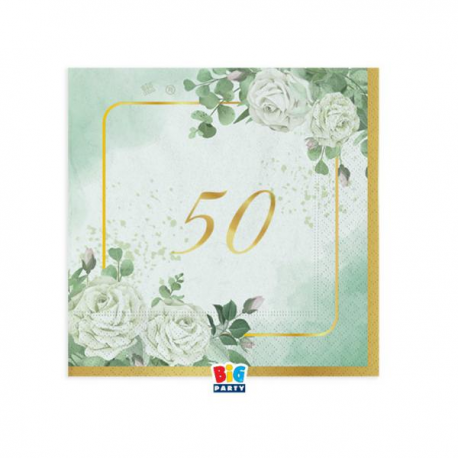 TOVAGLIOLINI 50° ANNIVERSARIO \\"EUCALIPTO\\" 25x25 PZ.16