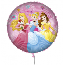 PALLONCINO PRINCIPESSE - BUON COMPLEANNO FOIL STANDARD ø 45cm