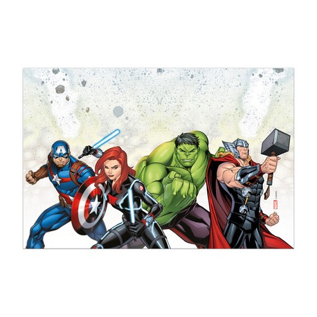 TOVAGLIA PLASTICA AVENGERS CM.120X180