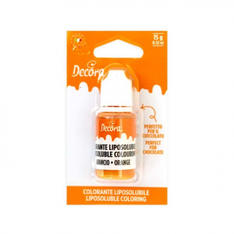 COLORANTE ARANCIO LIPOSOLUBILE alimentare 15g (liquido)