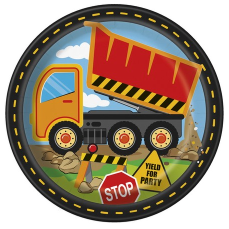 PIATTI COSTRUZIONI RUSPA/CAMION 23cm - 8 Pz.