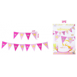 FESTONE BANDIERINA PRINCIPESSE 3 mt