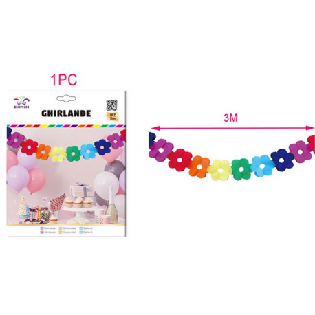 GHIRLANDA \\"FIORE\\" 3 mt