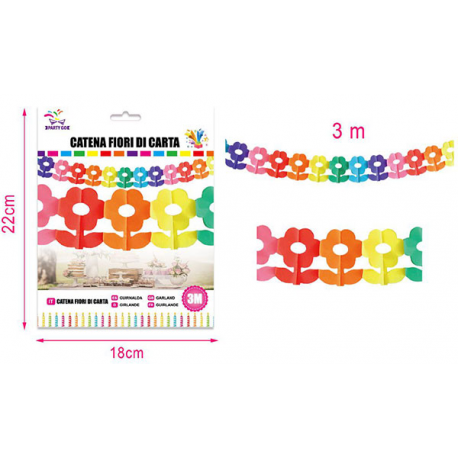 GHIRLANDA \\"MARGHERITA\\" 3 mt