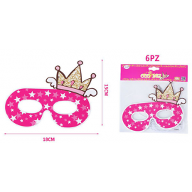 MASCHERINE PRINCIPESSA 6 Pz.