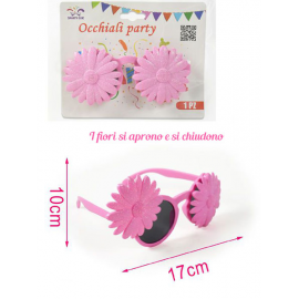 OCCHIALI \\"GERBERA ROSA\\"