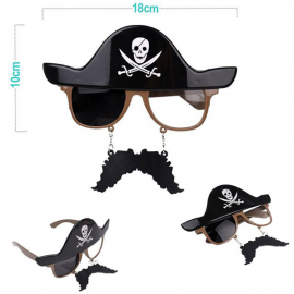 OCCHIALI \\"PIRATA CON BAFFI\\"