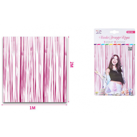 TENDA DECORATIVA ROSA h.2 mt x 1 mt