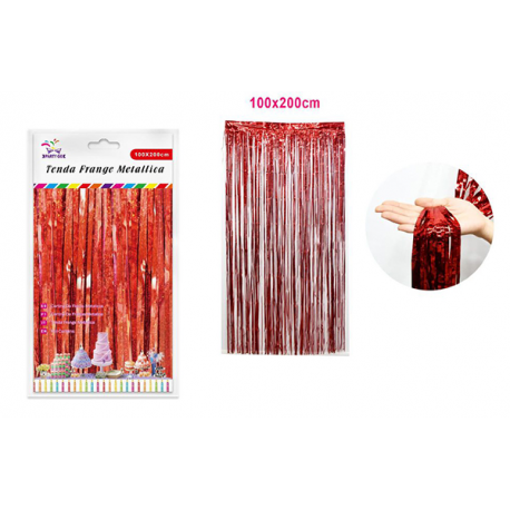 TENDA DECORATIVA ROSSA h.2 mt x 1 mt