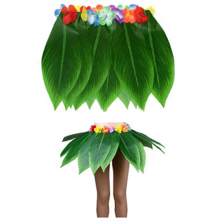 GONNA HAWAIANA CON FOGLIE