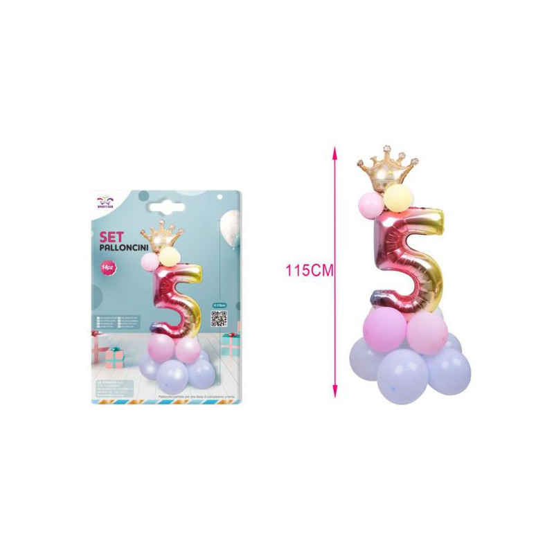 Amscan Centrotavola Scintillante E Peso Per Palloncini – Decorazione Compleanno – Oro E Argento Con Stelle – 45 Cm