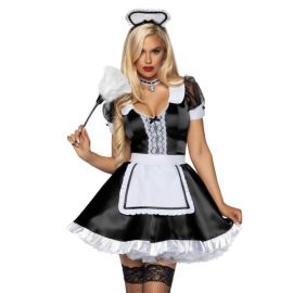 COSTUME CAMERIERA \\"CLASSIC FRENCH\\" - Leg Avenue (taglia S)