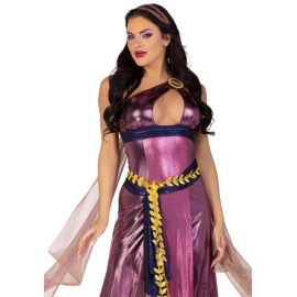 COSTUME DEA GRECA \\"AMETHYST GODDESS\\" - Leg Avenue (taglia S)